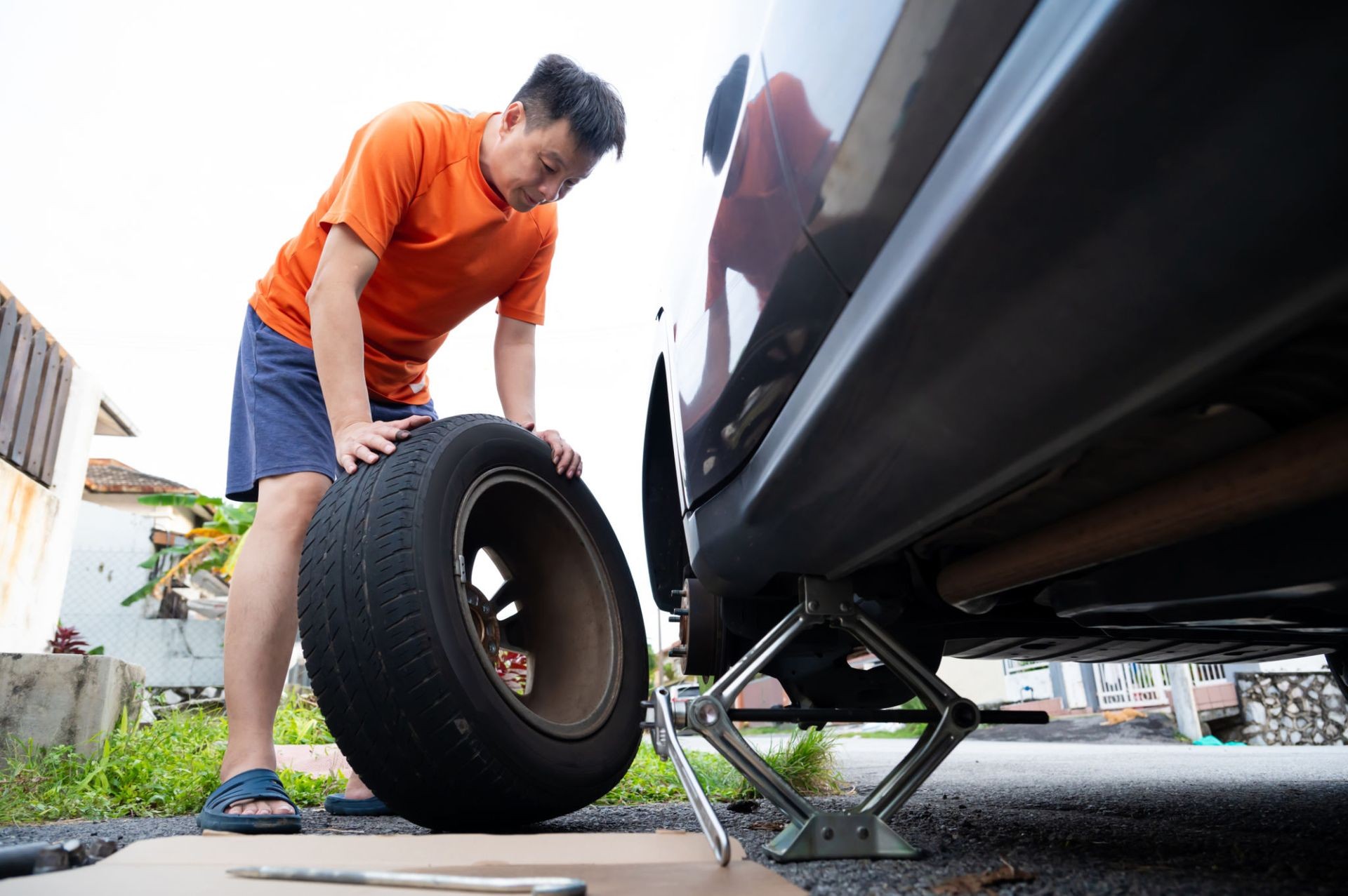 Flat Tire Change